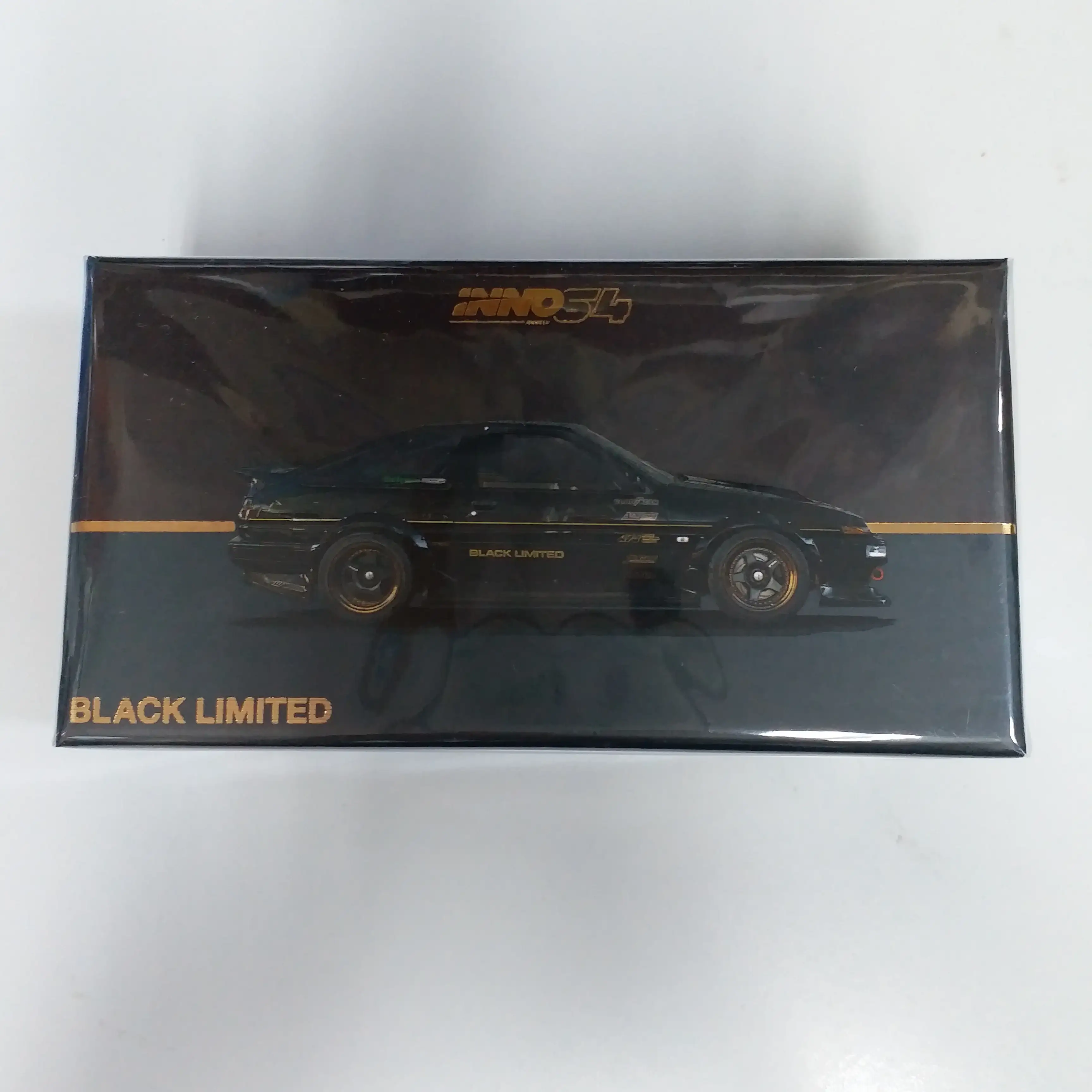Inno64 1:64 Scale Toyota Sprinter Trueno AE86 Black Limited Tuned by Tec Art’s - Image 2