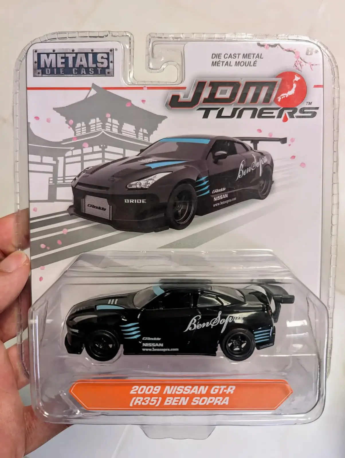 Jada Toys JDM Tuners 2009 Nissan GT-R (R35) Ben Sopra