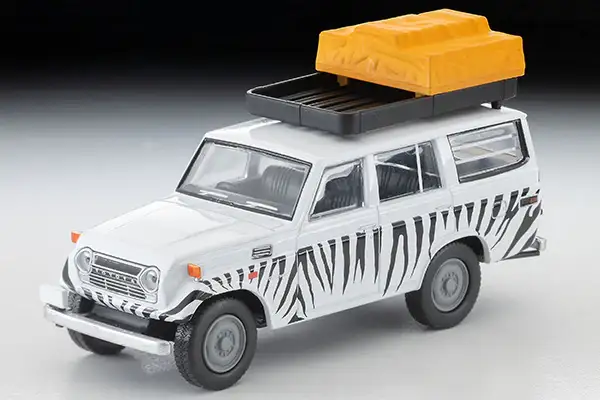 Kaiyodo x Tomica Limited Vintage Diocolle 64 #CarSnap 28a Safari 1 (Includes Toyota Land Cruiser FJ56V - Image 5