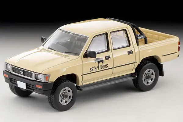Kaiyodo x Tomica Limited Vintage Diocolle 64 #CarSnap 29a Safari 2 (Toyota Hilux 4WD Pickup Double Cab Included) - Image 5