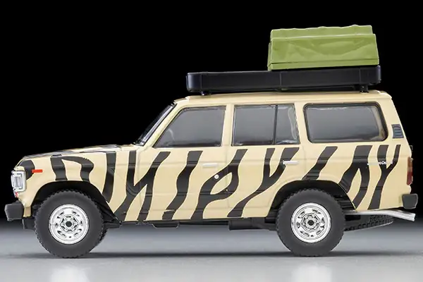 Kaiyodo x Tomica Limited Vintage DioColle 64 #CarSnap 31a Safari 3 (Includes Toyota Land Cruiser 60) - Image 5