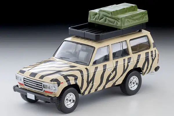 Kaiyodo x Tomica Limited Vintage DioColle 64 #CarSnap 31a Safari 3 (Includes Toyota Land Cruiser 60) - Image 6
