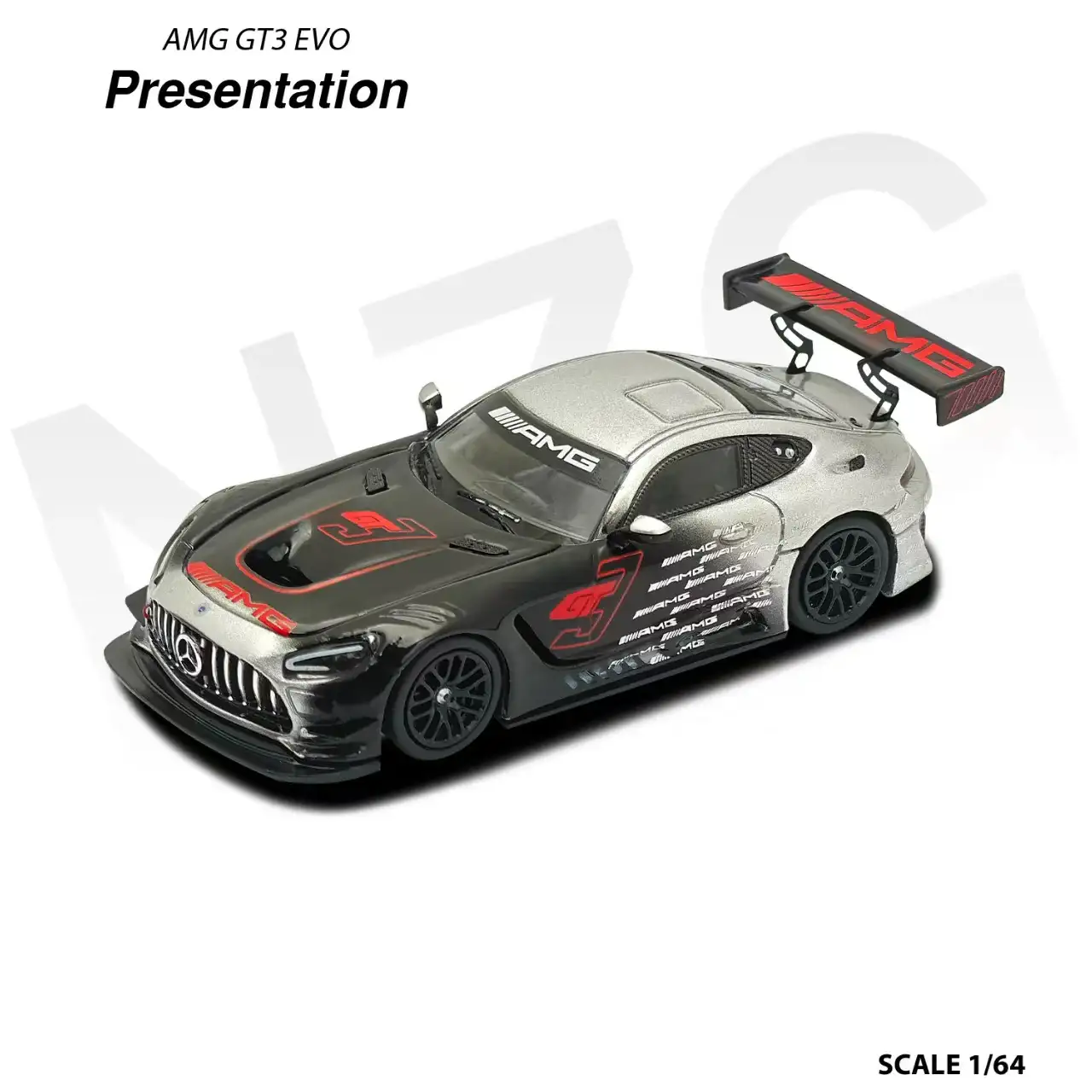 Kilo Works x NZG 1:64 Scale AMG GT3 EVO II - Image 3