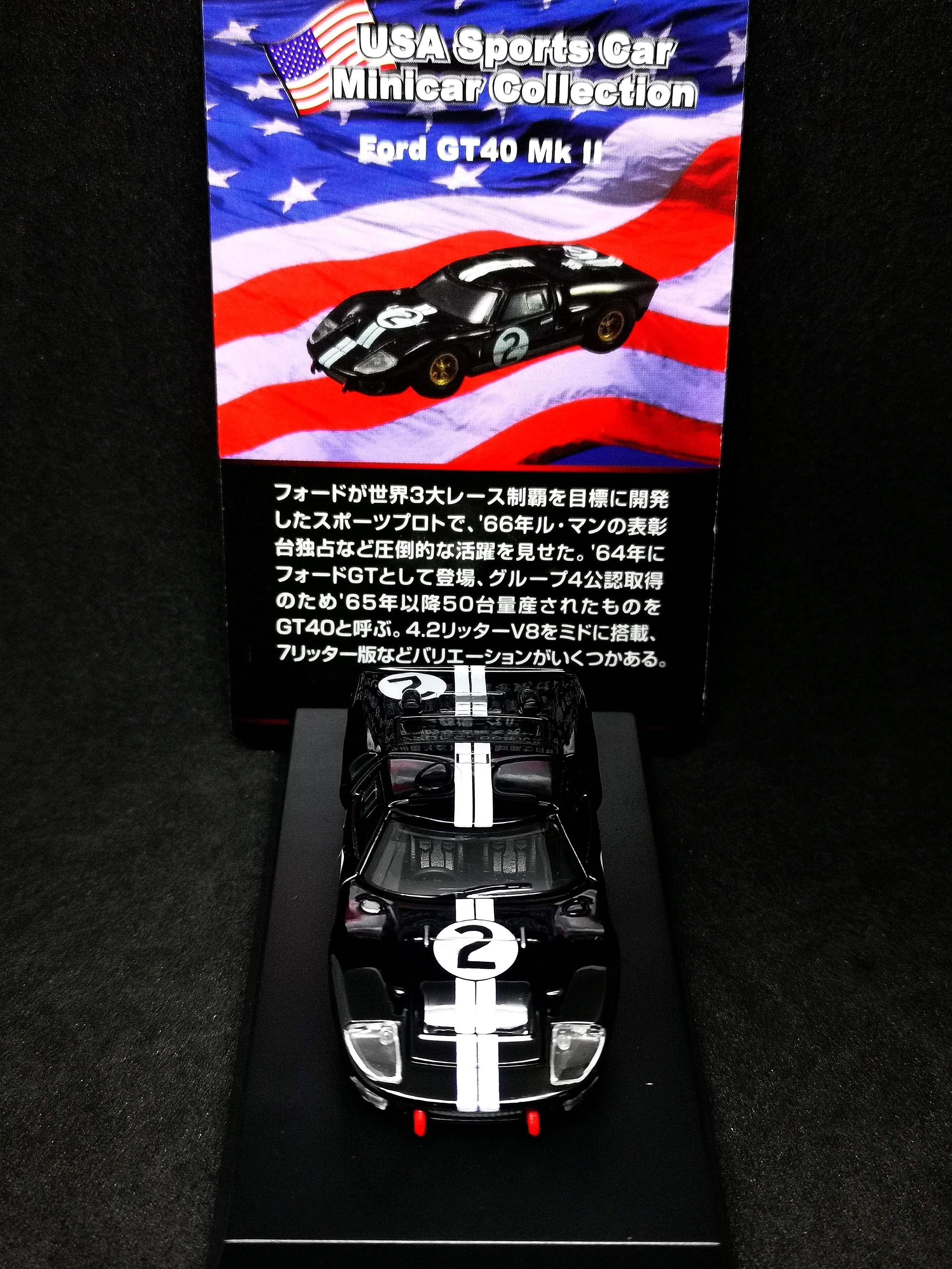 Kyosho 1:64 Scale USA Sport Car Collection Ford GT40 mk II - Image 4
