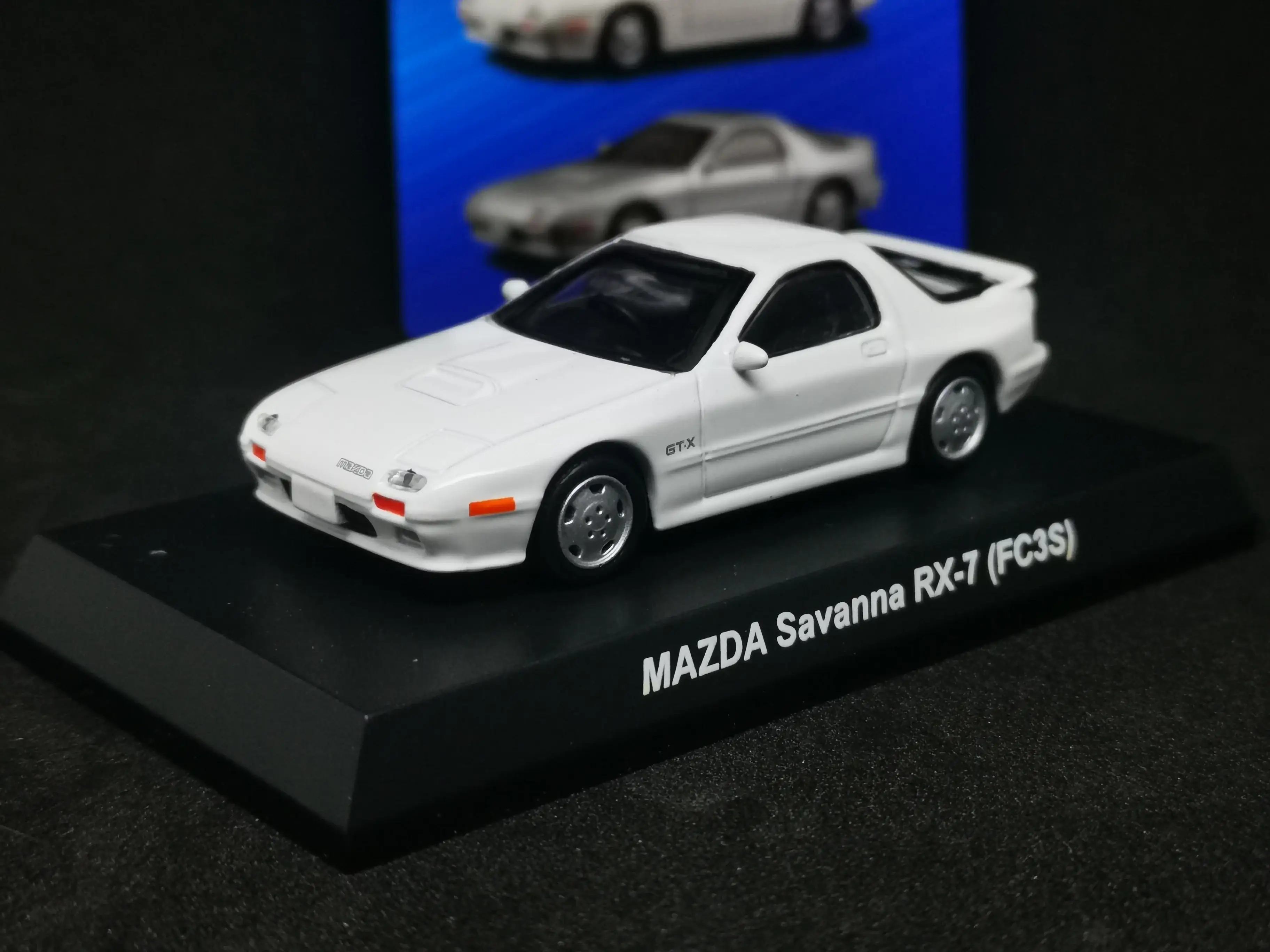 Kyosho Mazda Rotary Engine Collection RX-7 FC3S White