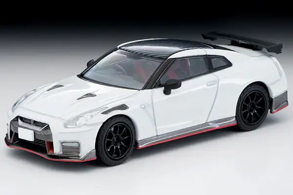 Tomica Limited Vintage Neo LV-N217a Nissan GT-R Nismo 2020 Model White - Image 4
