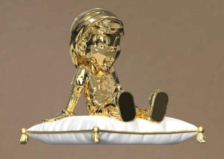Mighty jaxx A Wood Awakening by Juce Gace ( GOLD CHROME EDITION )