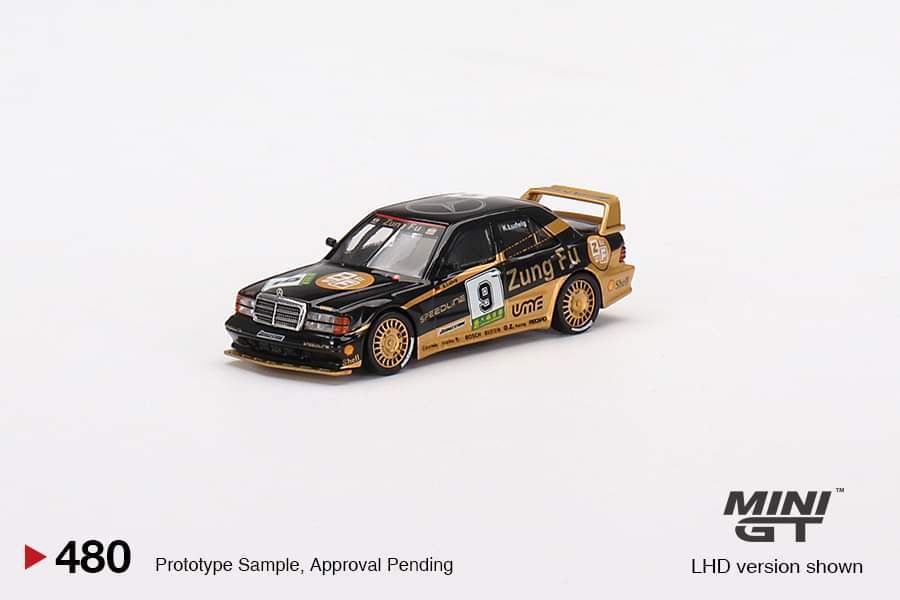MINI GT 1:64 Mercedes-Benz 190E 2.5-16 Evolution II #9 #10 #11 1991 Guia Race of Macau Zung Fu Box set of 3 - Image 2