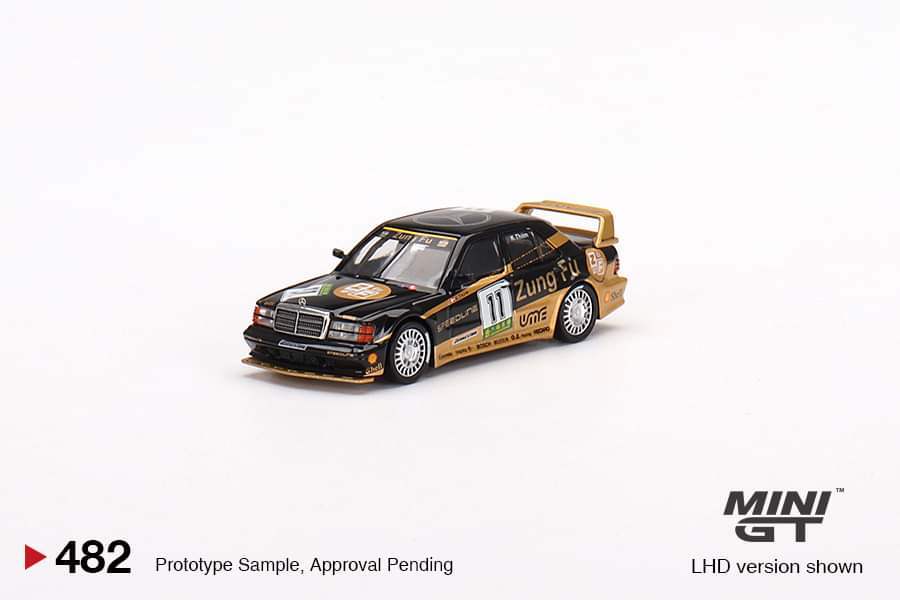 MINI GT 1:64 Mercedes-Benz 190E 2.5-16 Evolution II #9 #10 #11 1991 Guia Race of Macau Zung Fu Box set of 3 - Image 4