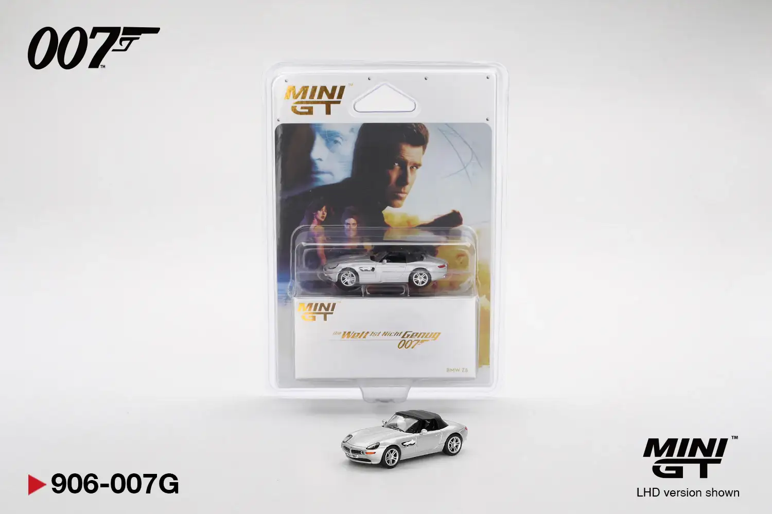 Mini GT 1:64 Scale #906 BMW Z8 "The World Is Not Enough" 007 - Image 2