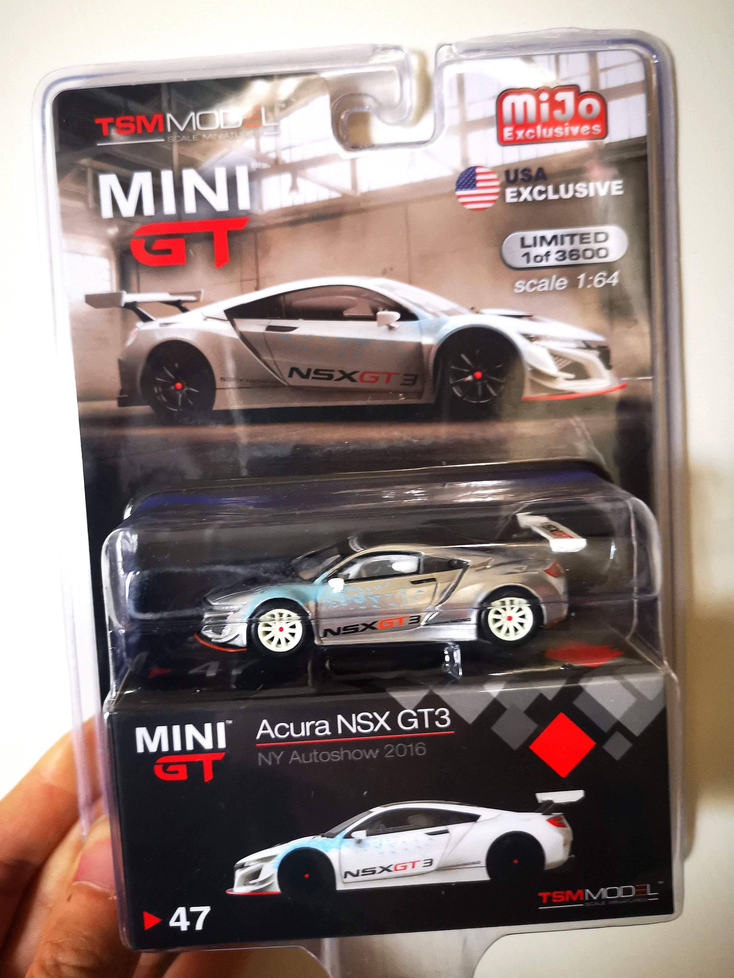Mini GT 1:64 Scale NY Auto Show 2016 Honda/ Acura NSX GT3 - Image 2