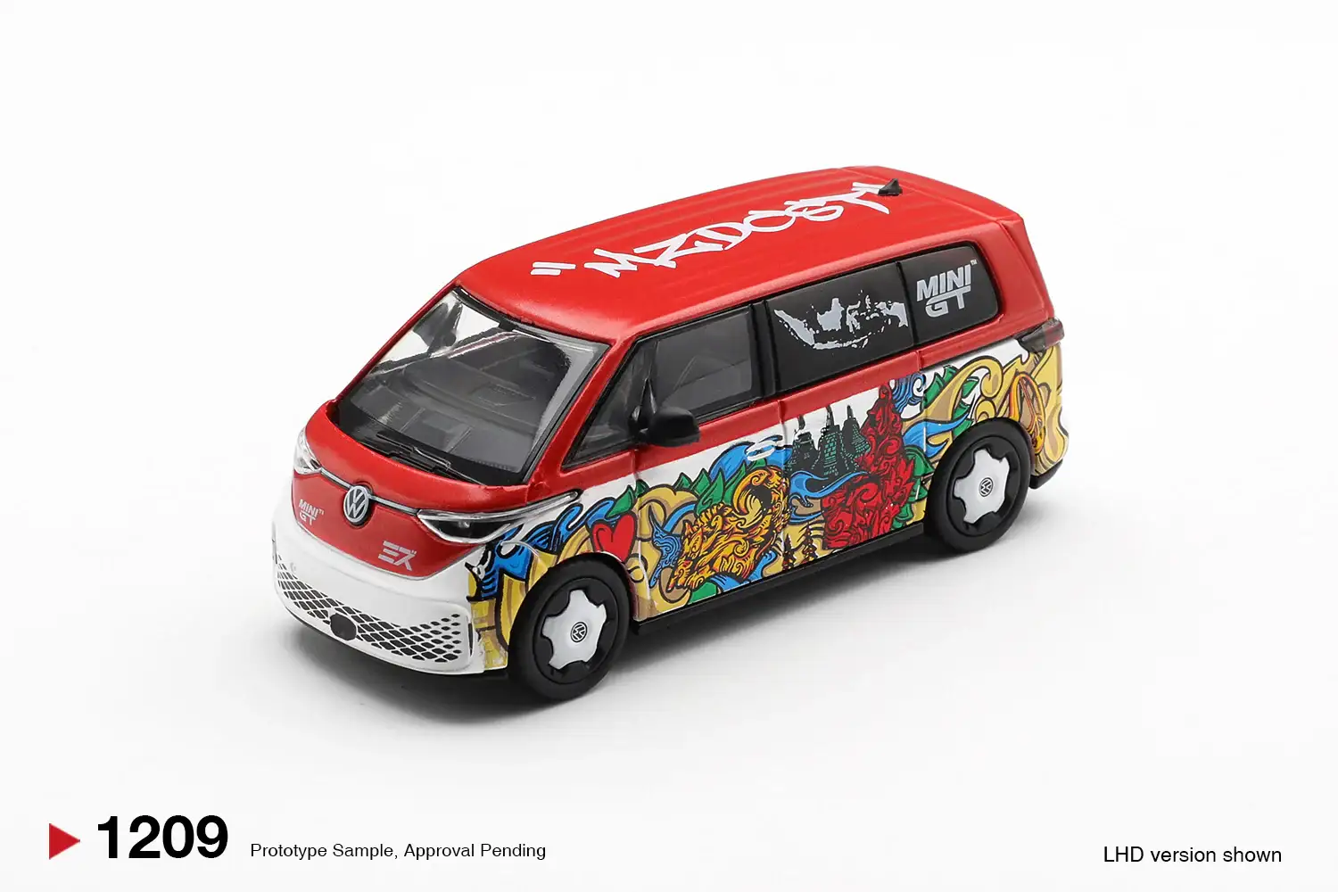 Mini GT 1:64 Scale Volkswagen ID. Buzz Mizu Design
