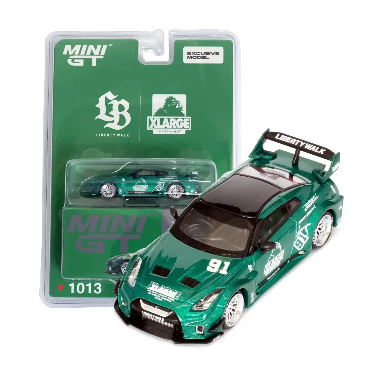 Mini GT #1013 LB-Silhouette WORKS GT NISSAN 35GT-RR Ver.1 XLARGE