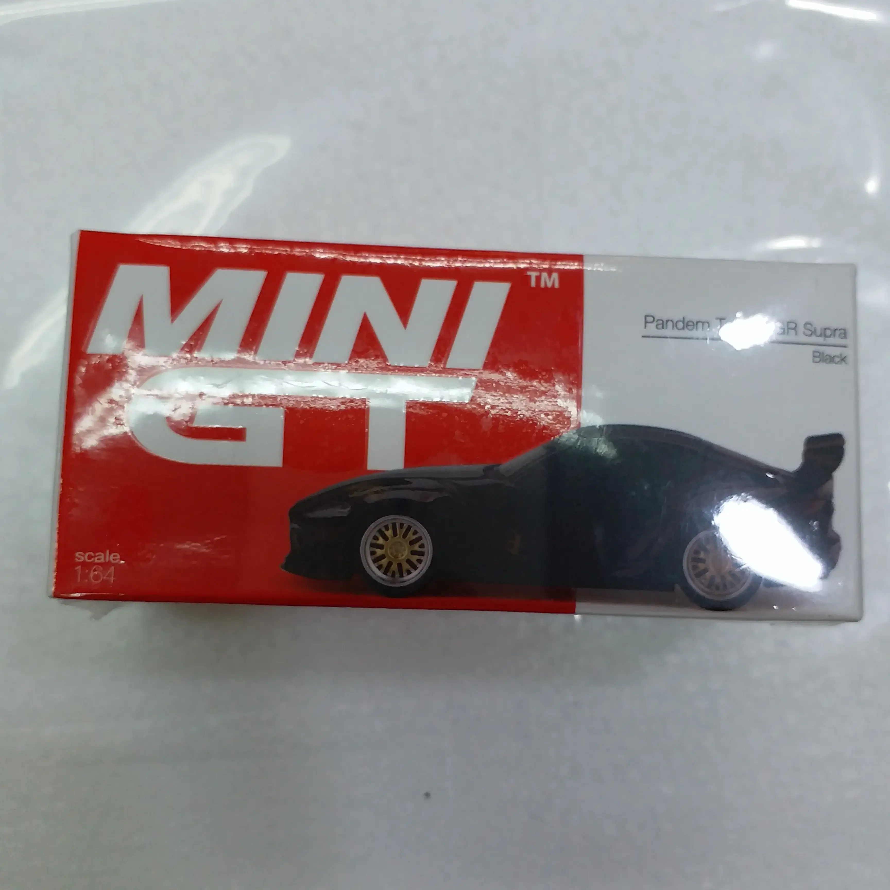 Mini GT #219 Hong Kong Exclusive 1:64 Scale Pandem Toyoda GR Supra Black
