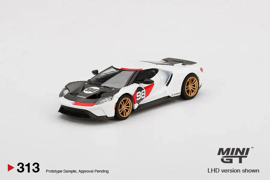 Mini GT #313 1:64 Ford GT 2021 Heritage Edition