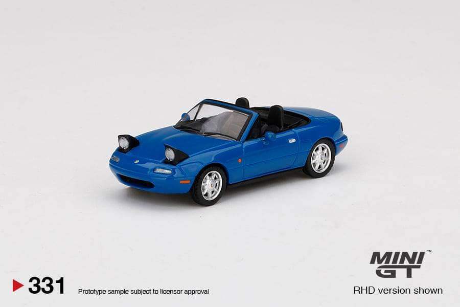 Mini GT #331 Mazda Miata MX-5 NA Pop Up Eyes (Mazda Blue)