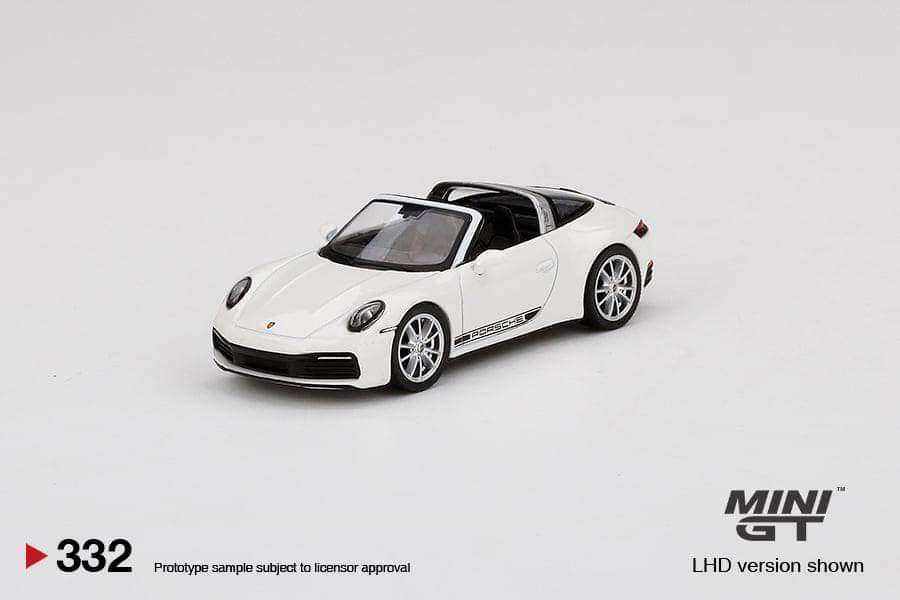 Mini GT #332 1/64 Porsche 911 Targa 4s White