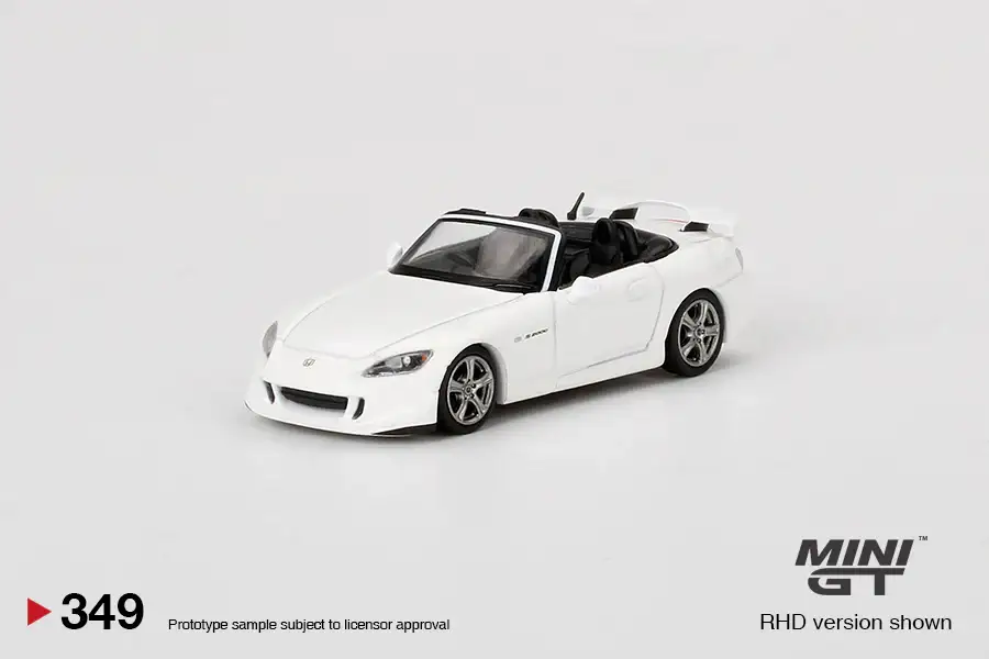 Mini GT #349 Honda S2000 Type S Grand Prix White