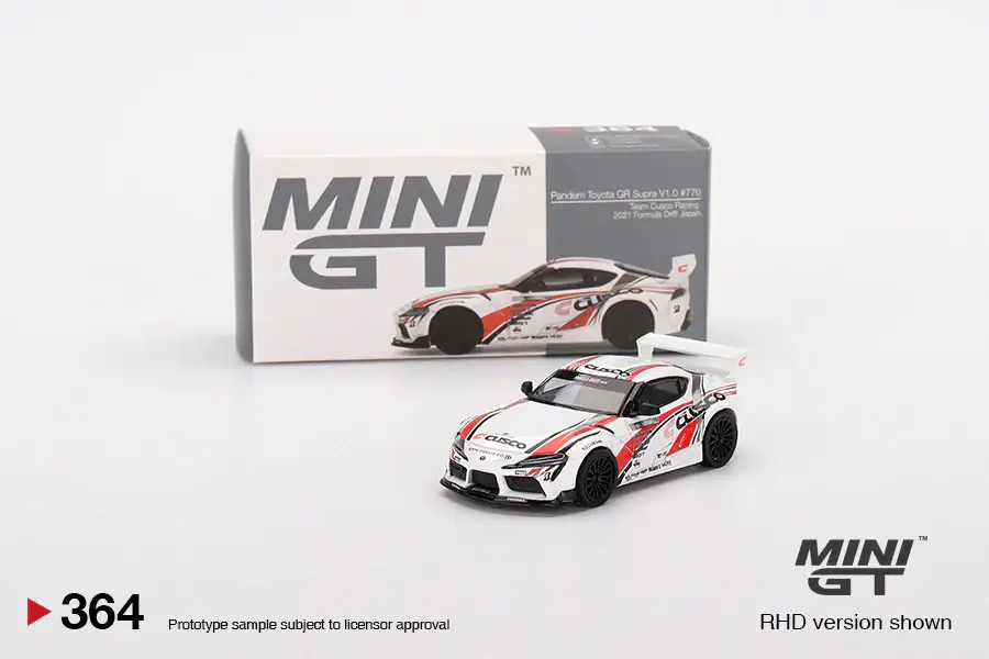Mini GT #364 1:64 Pandem Toyota GR Supra V1.0 #770