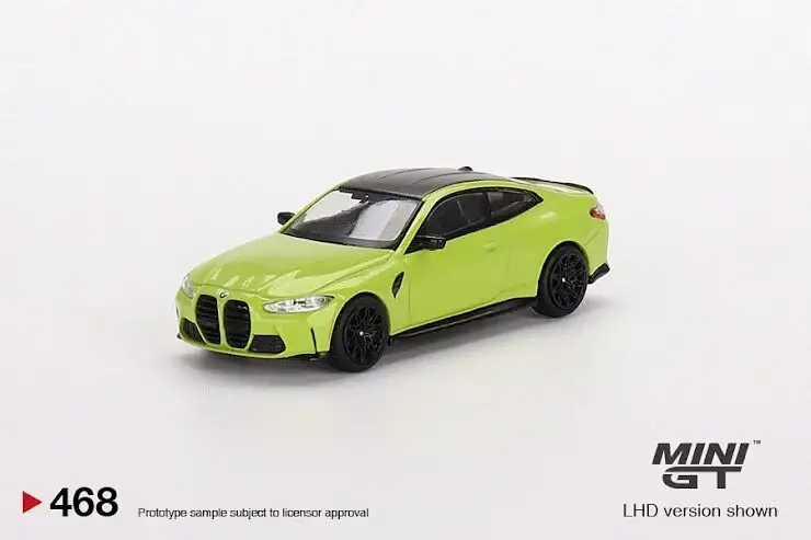 Mini GT #468 1/64 BMW M4 Competition (G82) San Paulo Yellow