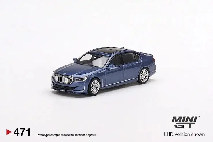 Mini GT #471 BMW Alpina B7 xDrive Alpina Blue Metallic