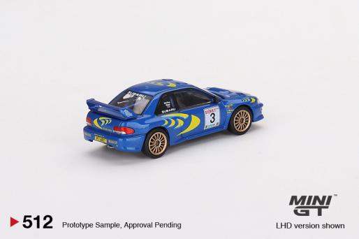 Mini GT #512 1/64 Subaru Impreza WRC97 1997 Rally Sanremo Winner #3 - Image 3