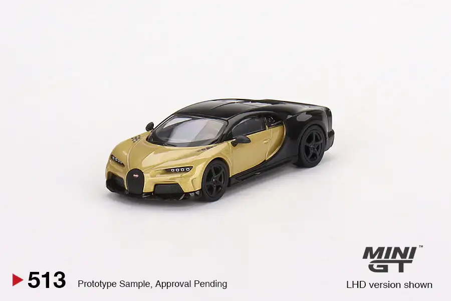 Mini GT #513 Bugatti Chiron Super Sports Gold