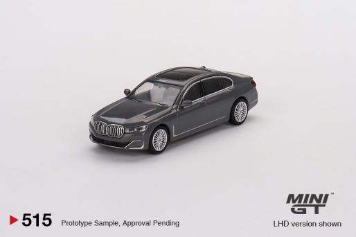 Mini GT #515 BMW 750Li xDrive Bernina Grey Amber Effect