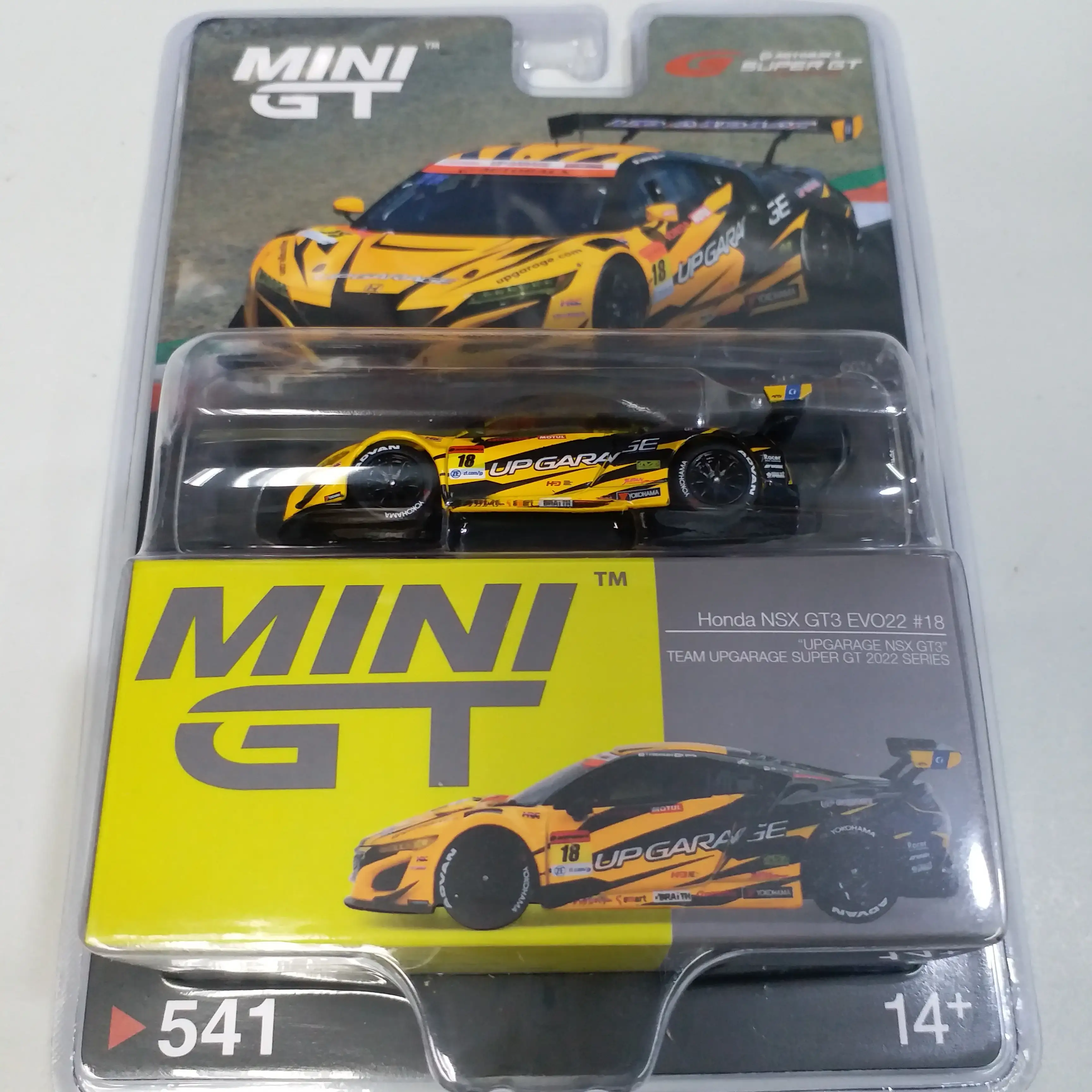 MINI GT #541 Honda NSX GT3 EVO22 #18 TEAM UPGARAGE 2022 Super GT Series - Image 4