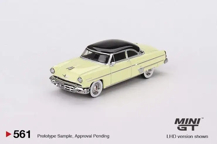 MINI GT #561 Lincoln Capri 1954 Premier Yellow