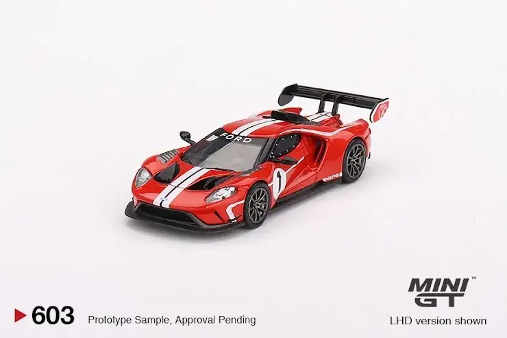 Mini GT #603 Ford GT MK II #013 Rosso Alpha