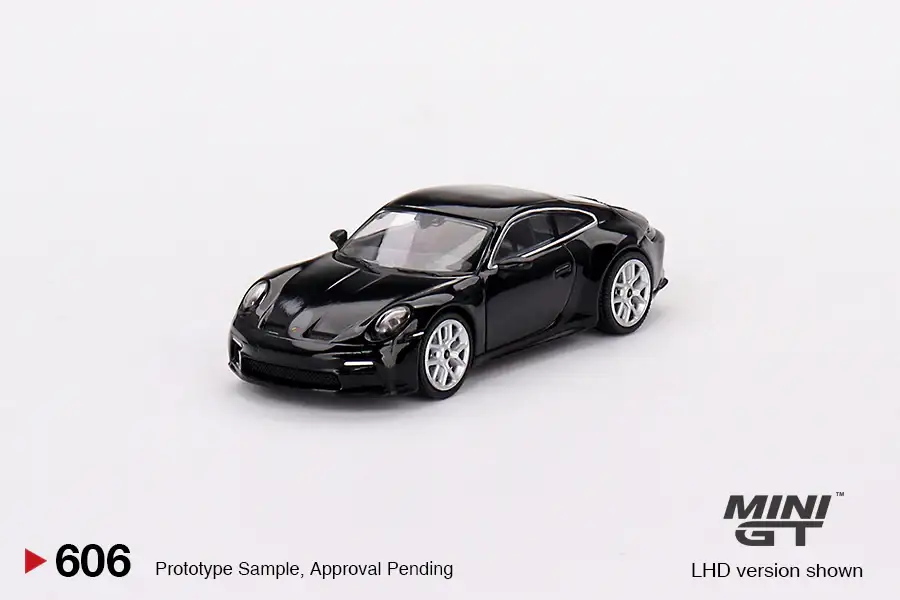 Mini GT #606 Porsche 911 (992) GT3 Touring Black
