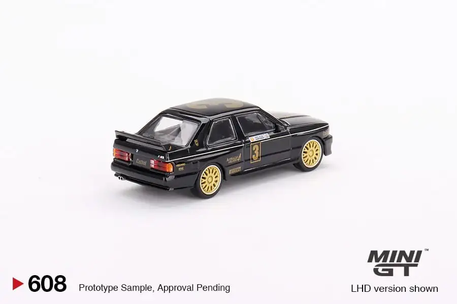 Mini GT #608 BMW M3 #3 JPS team BMW 1987 ATCC Championship Winner -Australia exclusive - Image 2