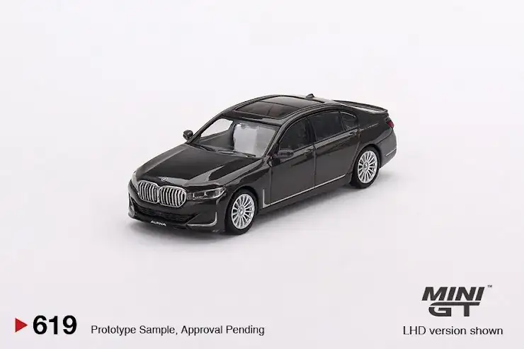 Mini GT #619 BMW Alpina B7 xDrive Dravit Grey Metallic
