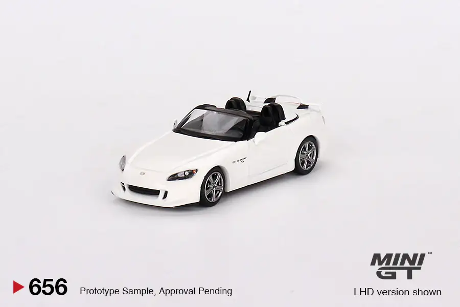 MINI GT #656 Honda S2000 (AP2) CR Grand Prix White