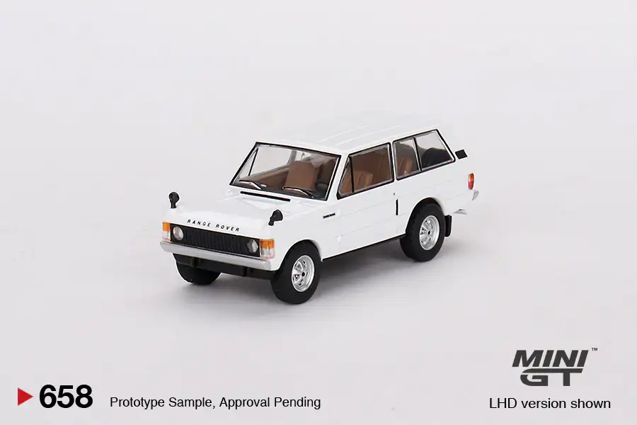 Mini GT #658 Range Rover Davos White