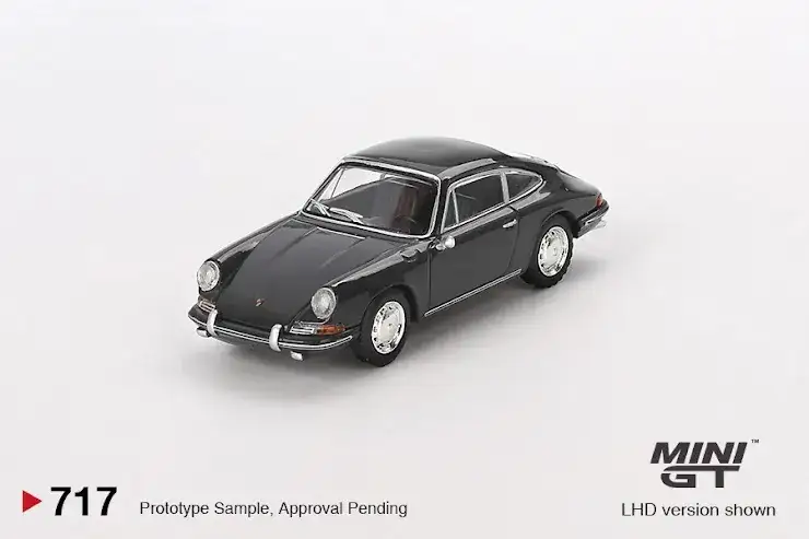 Mini GT #717 Porsche 911 1964 Slate Grey