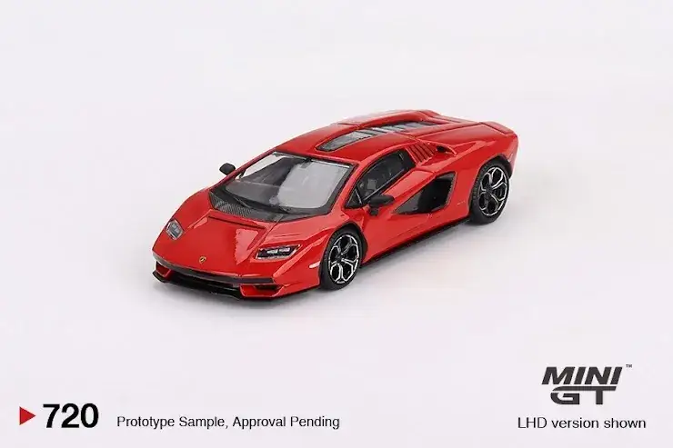 MINI GT #720 Lamborghini Countach LPI 800-4 Rosso Mars
