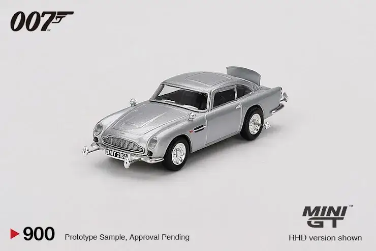 MINI GT #900 Aston Martin DB5 “Goldfinger” / Blister Packaging - Image 2