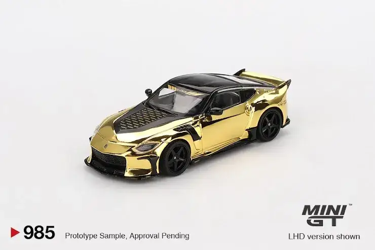 Mini GT #985 Nissan Z VeilSide FFZ400 Gold Chrome