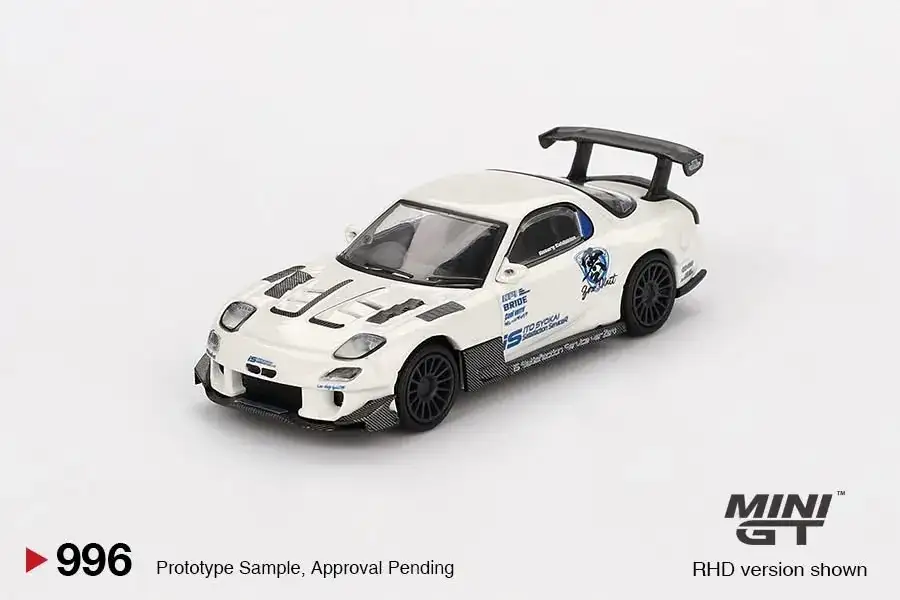 Mini GT #996 Mazda RX-7 (FD3S) Itosyoukai Rei-gouki with RE Amemiya Blister Pack - Image 2