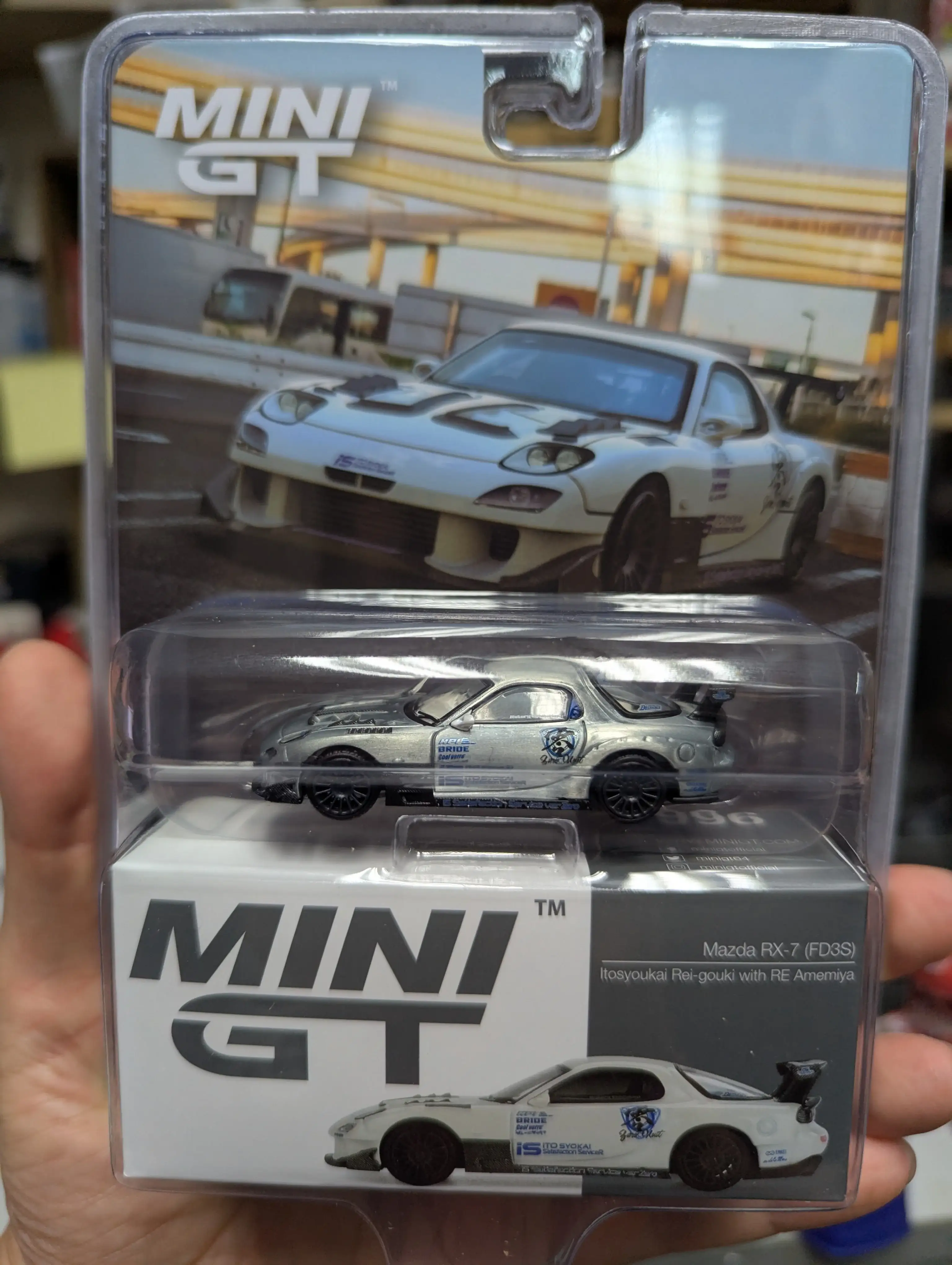 Mini GT #996 Mazda RX-7 (FD3S) Itosyoukai Rei-gouki with RE Amemiya Blister Pack CHASE
