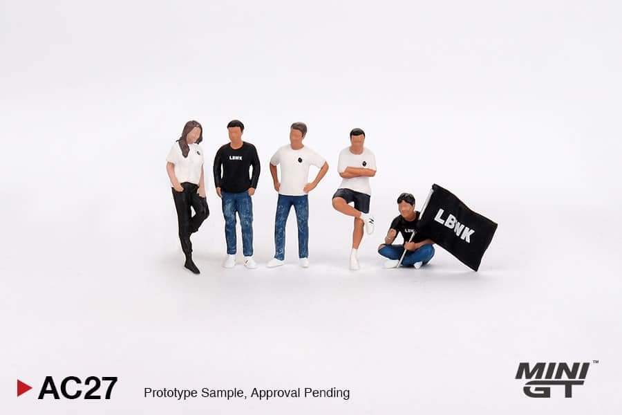 MINI GT #AC27 1/64 Figurine: Team Liberty Walk