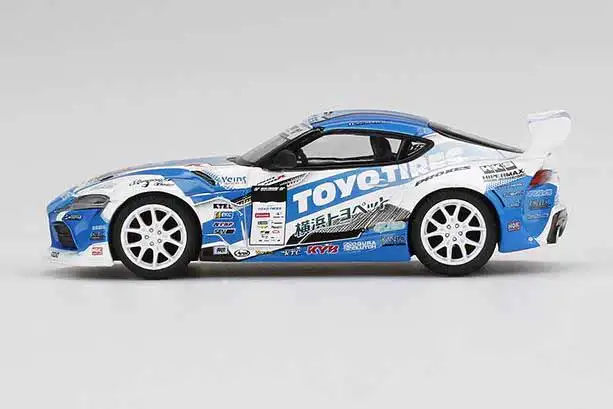 Mini GT Japan Exclusive 1:64 Scale Pandem GR Supra (A90) Toyo Tires - Image 3