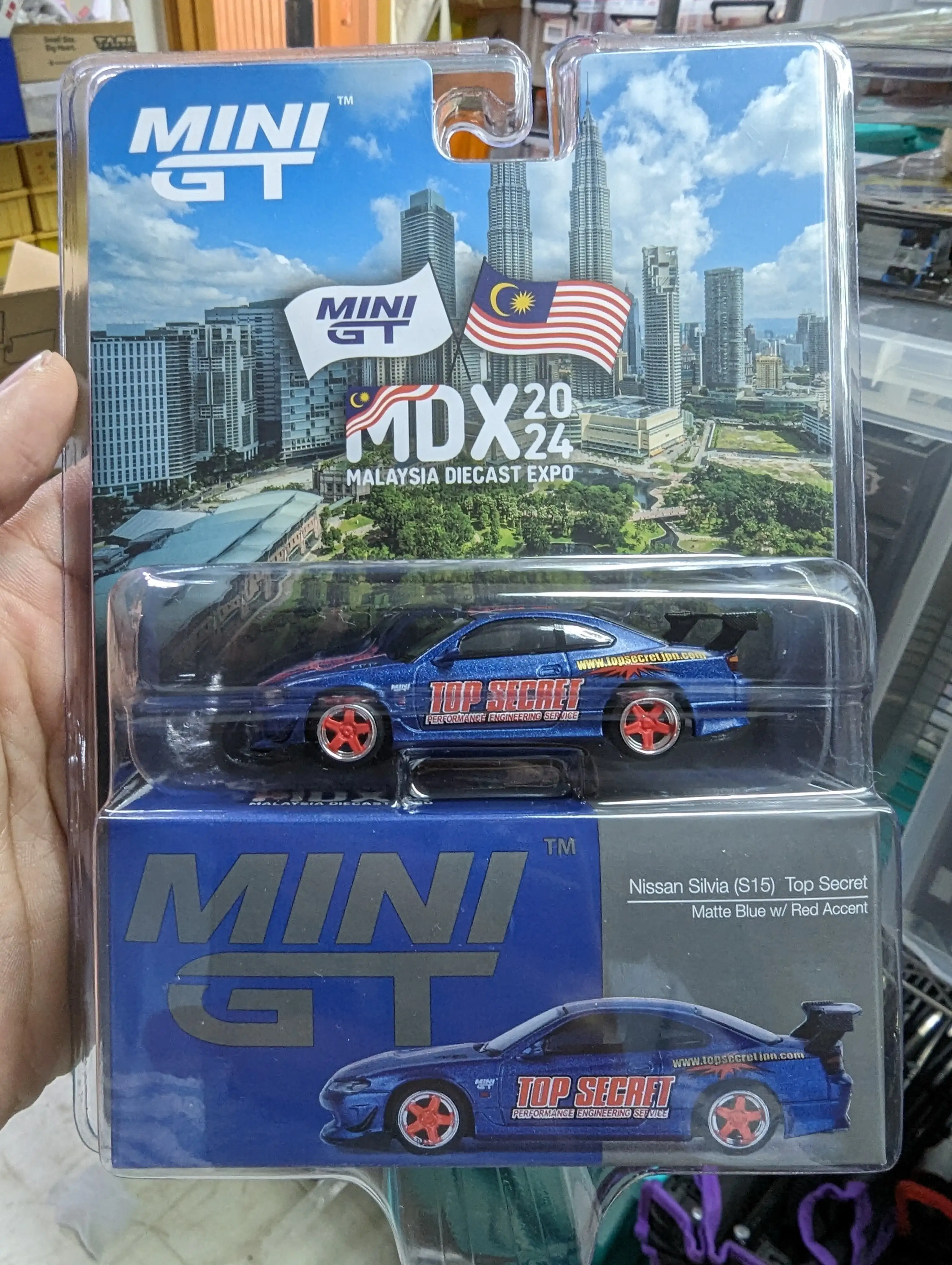 Mini GT MDX 2024 #749/ #750 Nissan Silvia Top Secret (S15) - Image 4