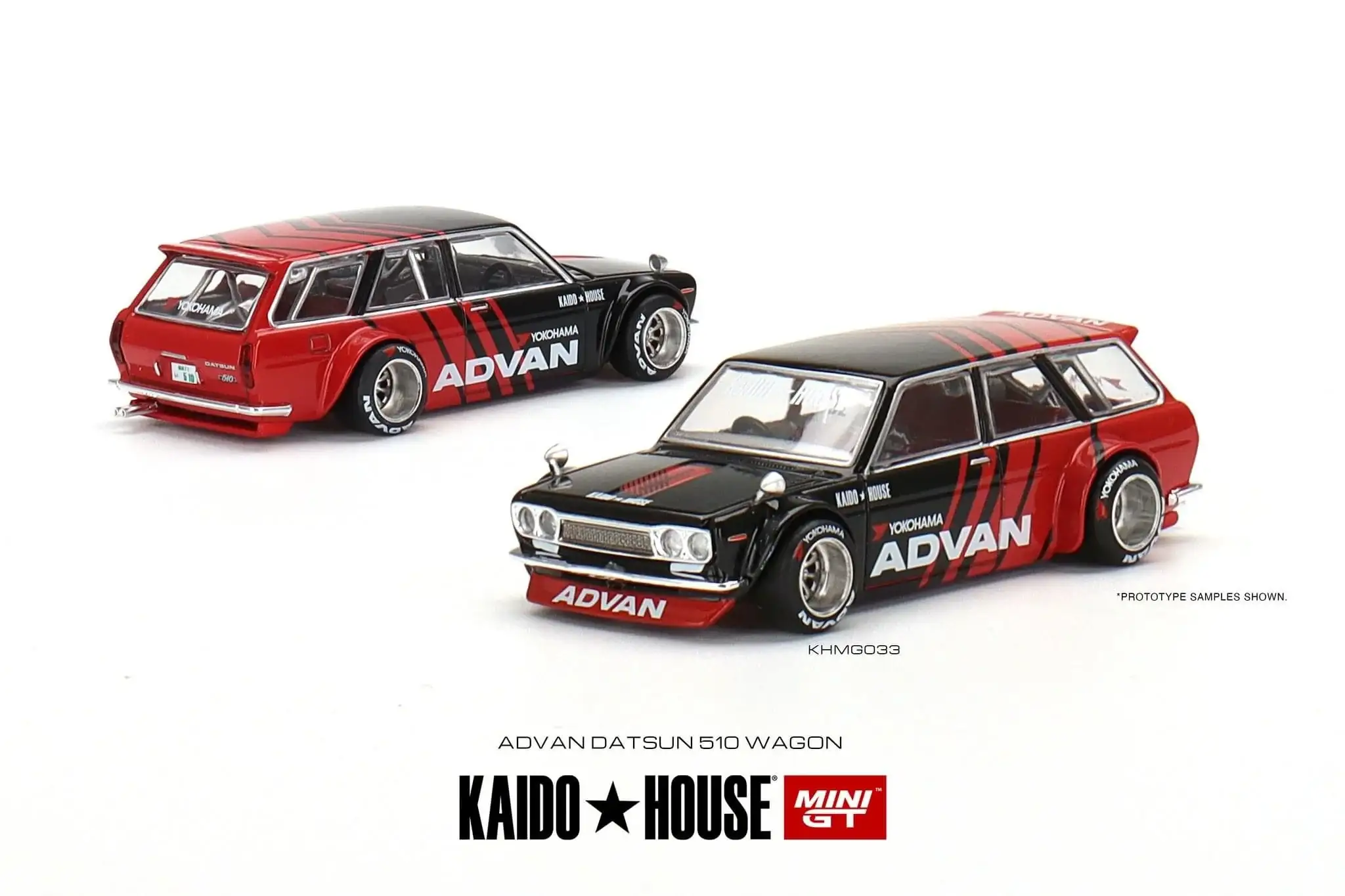 Mini GT x Kaido House 1:64 Datsun 510 Pro Street / Wagon Advan Normal Ver. / Chase Ver.b #33 - Image 7