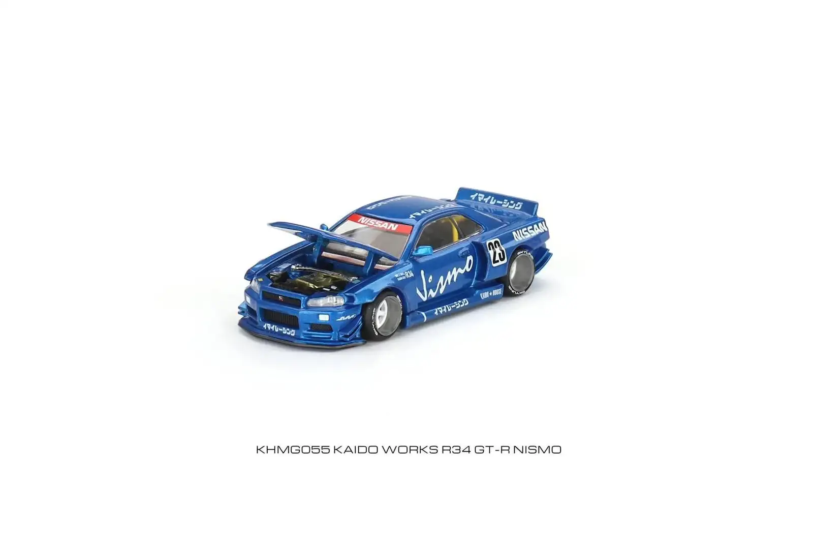Mini GT x Kaido House #55 1:64 Nissan Skyline GT-R R34 Kaido Works V3 Nismo - Image 2