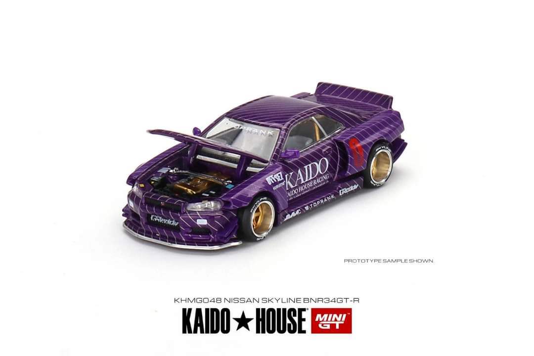 Mini GT x Kaido House #48 1:64 Nissan Skyline GT-R R34 V1/V2 - Image 7