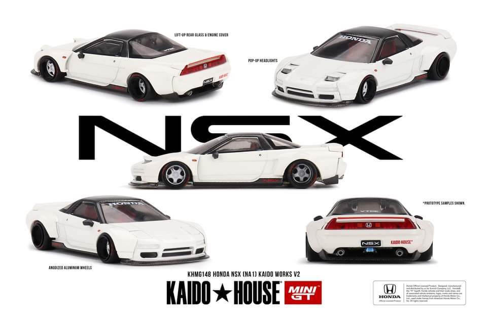Mini GT x Kaido House #148 Honda NSX (NA1) Kaido Works V2