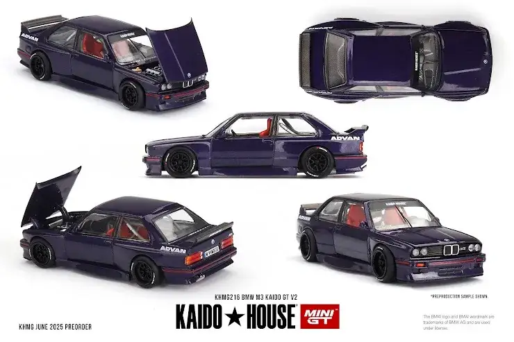 Mini GT x Kaido House #216 BMW M3 Kaido GT V2